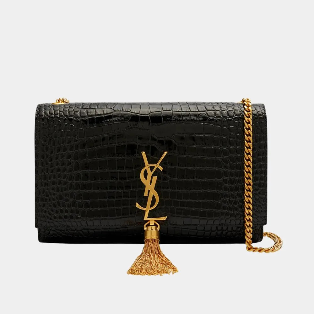 Katie Alligator-Embossed Bag