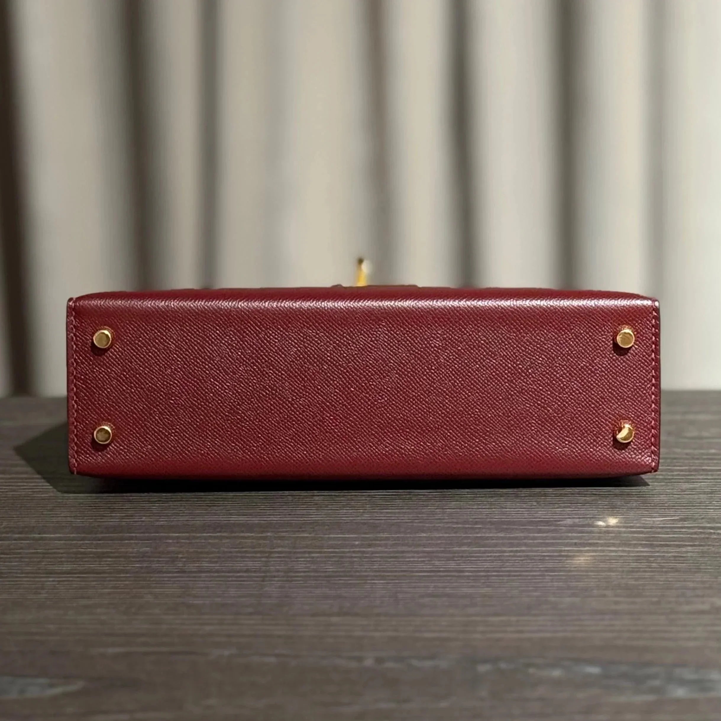 Kelly Mini Burgundy Bag